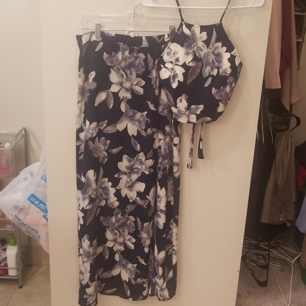 NWT- Maxi skirt and matching top. Very cute!